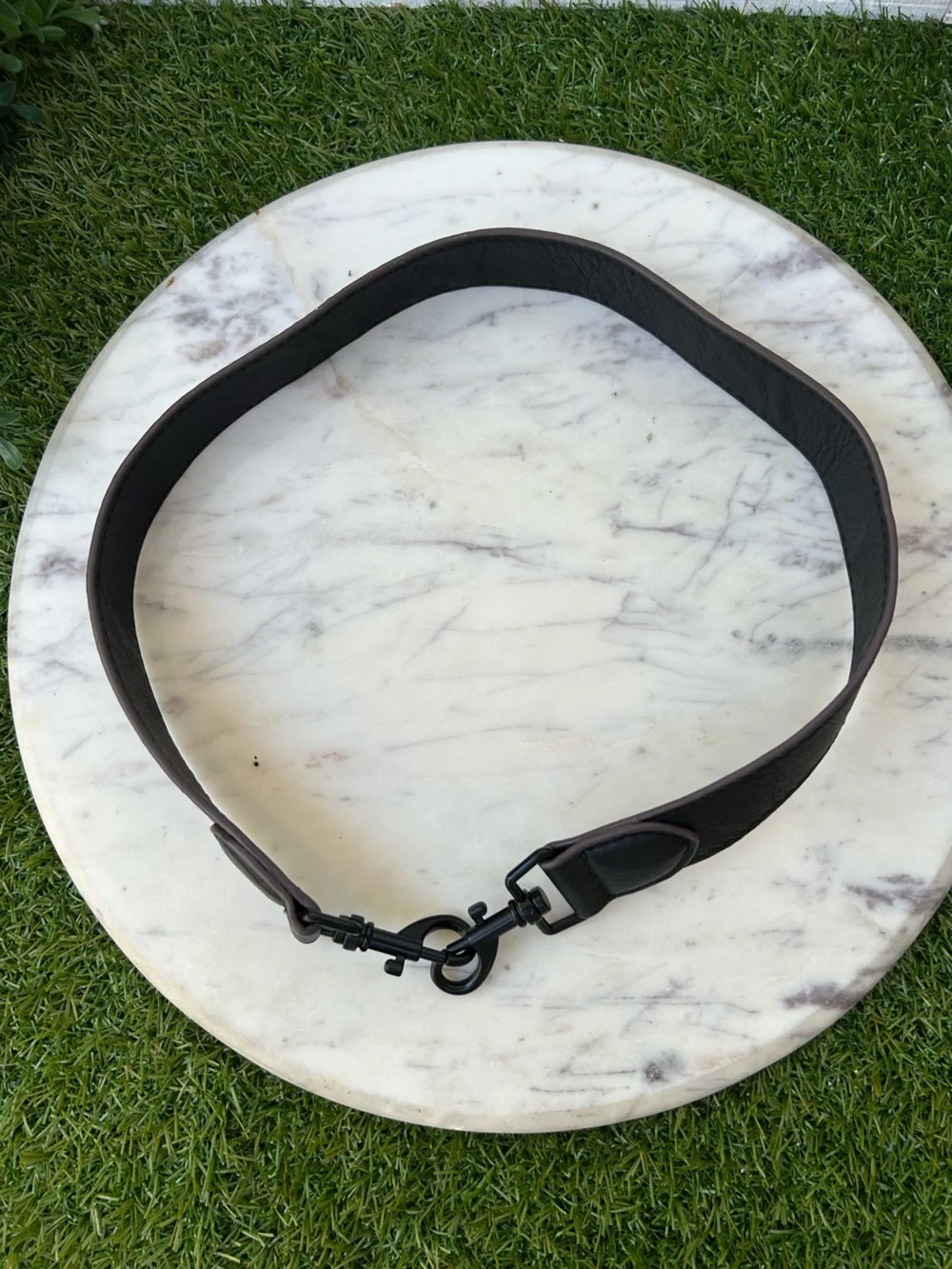 AIMEE  Kestenberg leather strap black / NEW